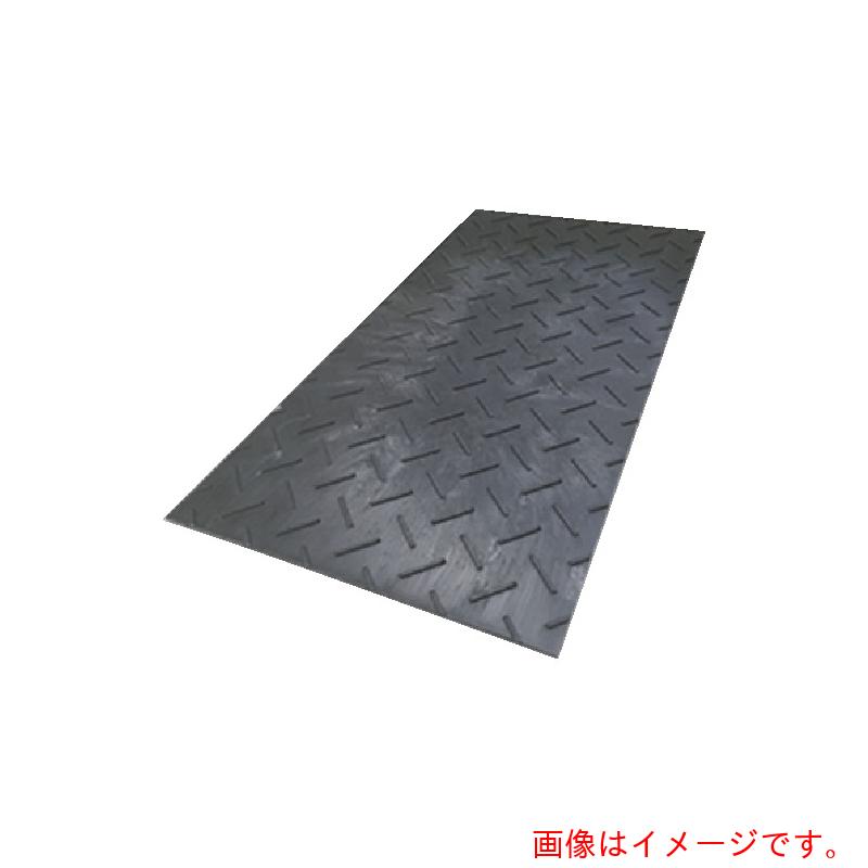 【別途送料あり】ウッドプラスチックテクノロジー　ウッドプラスチック　合成ゴムマット　フィットくん　１０００ｍｍ×２０００ｍｍ×２０ｍｍ　連結穴四隅有り　【品番：F20-K4】