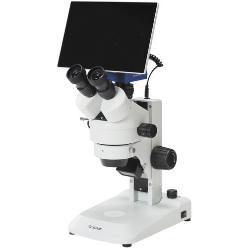 【別途送料あり】ヤガミ　タッチパネルモニター付双眼実体顕微鏡　ＹＤＲ－６００ＴＥ　【品番：6222000】