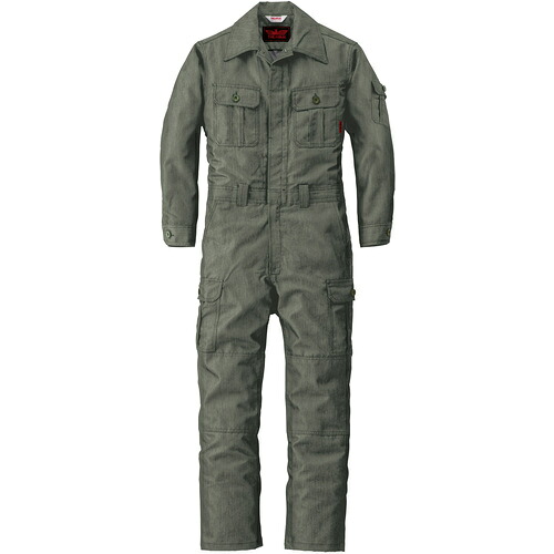 山田辰 ＡＵＴＯ－ＢＩ つなぎ服１－０１３アーミーグリーン－Ｌ 【品番：1-013-L】 花・ガーデン・DIY-安全・保護用品-その他