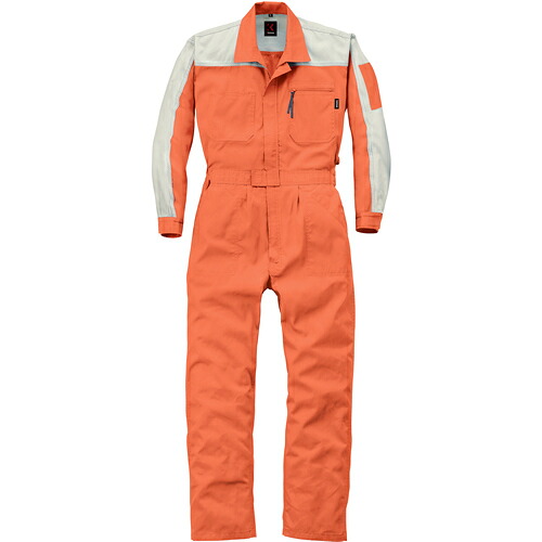 山田辰 ＡＵＴＯ－ＢＩ つなぎ服１０７－００３オレンジ色－３Ｌ 【品番：107-003-3L】
