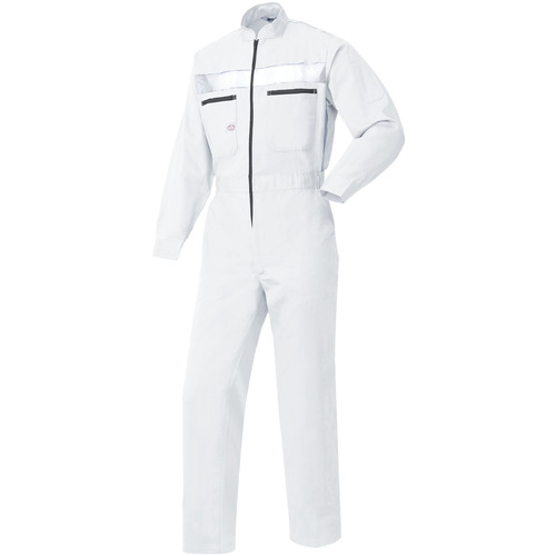 山田辰　ＡＵＴＯ－ＢＩ　つなぎ服１１３０－００９ホワイト－３Ｌ　【品番：1130-009-3L】