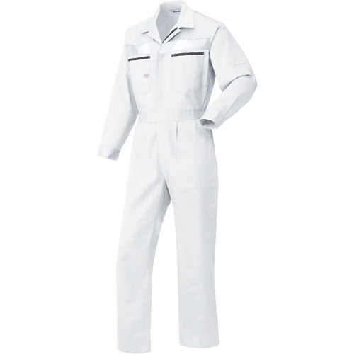 山田辰 ＡＵＴＯ－ＢＩ つなぎ服１１３５－００９白いこと－５Ｌ 【品番：1135-009-5L】