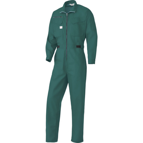 山田辰　ＡＵＴＯ－ＢＩ　長袖つなぎ服１１７０－０１０グリーン－Ｌ　【品番：1170-010-L】