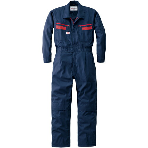 山田辰　ＡＵＴＯ－ＢＩ　つなぎ服１１８０－００１ネイビーブルー－Ｌ　【品番：1180-001-L】 10,090円