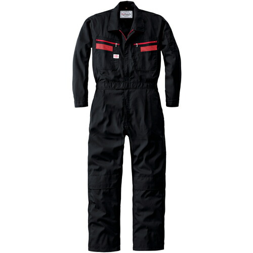 山田辰 ＡＵＴＯ－ＢＩ つなぎ服１１８０－００６黒いこと－３Ｌ 【品番：1180-006-3L】