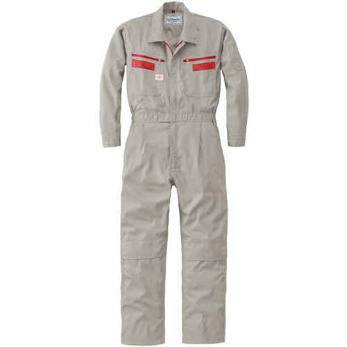 山田辰　ＡＵＴＯ－ＢＩ　つなぎ服１１８０－００８シルバーグレー－Ｓ　【品番：1180-008-S】