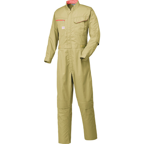山田辰 AUTO-BI つなぎ服1190-011カーキ-S 【品番:1190-011-S】