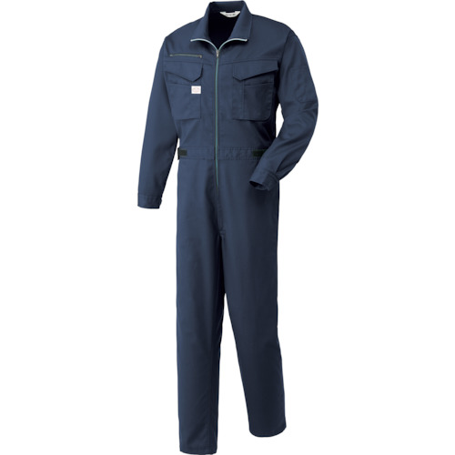 山田辰　ＡＵＴＯ－ＢＩ　長袖つなぎ服１２７０－００１ネイビーブルー－Ｌ　【品番：1270-001-L】