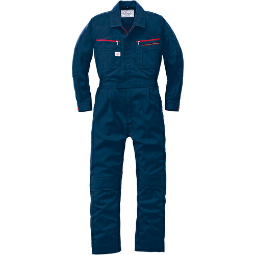山田辰　ＡＵＴＯ－ＢＩ　つなぎ服１２８０－００１ネイビーブルー－４Ｌ　【品番：1280-001-4L】