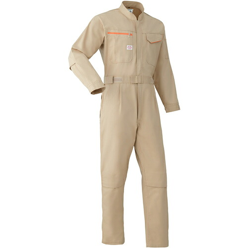 山田辰 ＡＵＴＯ－ＢＩ つなぎ服１２９０－０１１カーキ－５Ｌ 【品番：1290-011-5L】