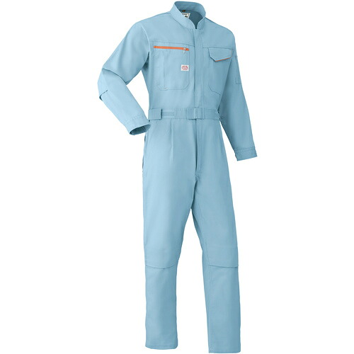 山田辰　ＡＵＴＯ－ＢＩ　つなぎ服１２９０－０２２ミストブルー－Ｌ　【品番：1290-022-L】