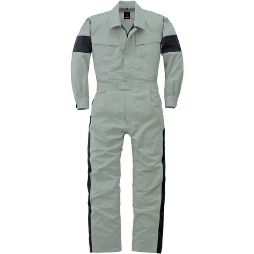 山田辰 カン犀 つなぎ服２０７－００７薄墨色－５Ｌ 【品番：207-007-5L】