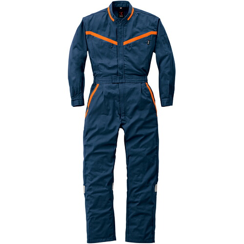 山田辰 ＡＵＴＯ－ＢＩ 照りかえし型つなぎ服２０９－００１ネイビーブルー－４Ｌ 【品番：209-001-4L】