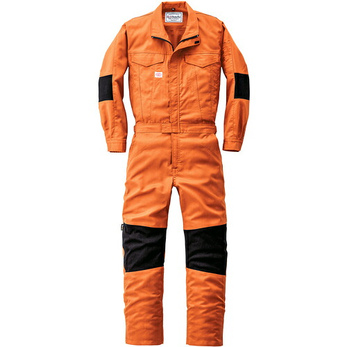 山田辰 ＡＵＴＯ－ＢＩ つなぎ服－００３オレンジ色（旧ＯＲ）－５Ｌ大きさ 【品番：22010-003-5L】