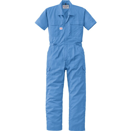 山田辰 ＡＵＴＯ－ＢＩ 半袖つなぎ服２３０１－００４天の原青碧－Ｓ 【品番：2301-004-S】
