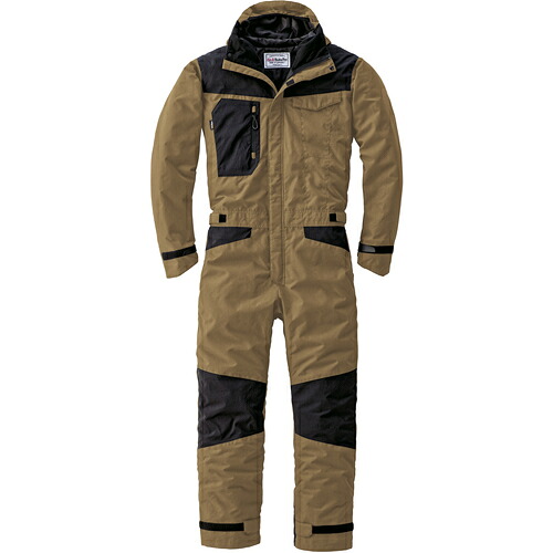 山田辰　ＡＵＴＯ－ＢＩ　防寒つなぎ服－０１１－カーキ－４Ｌサイズ　【品番：23030-011-4L】