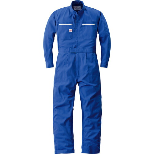 山田辰　ＡＵＴＯ－ＢＩ　防縮つなぎ服２５００－００２マリンブルー－Ｓ　【品番：2500-002-S】