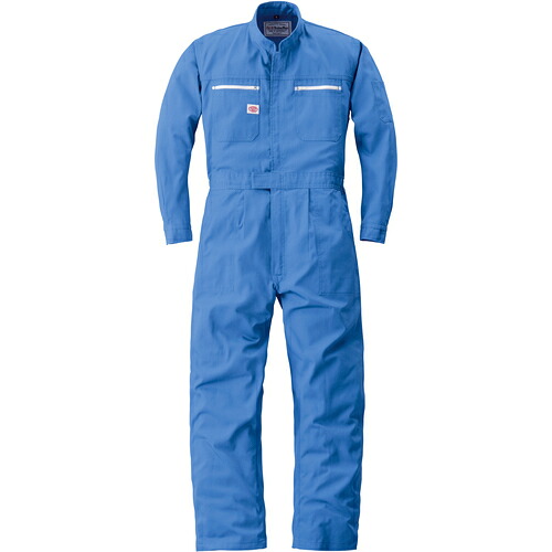 山田辰　ＡＵＴＯ－ＢＩ　防縮つなぎ服２５００－００４スカイブルー－ＢＬＬ　【品番：2500-004-BLL】