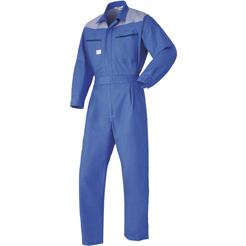 山田辰 AUTO-BI つなぎ服3500-004スカイブルー-S 【品番:3500-004-S】