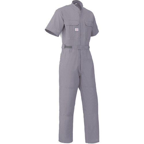 山田辰 ＡＵＴＯ－ＢＩ 半袖つなぎ服３７５１－００７薄墨色－５Ｌ 【品番：3751-007-5L】