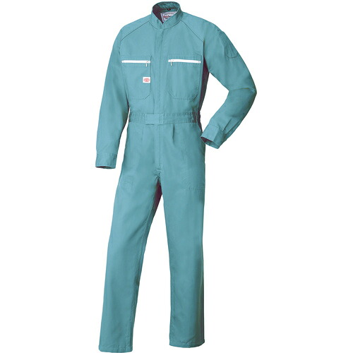 山田辰 AUTO−BI つなぎ服3850−010グリーン−4L 【品番:3850-010-4L】|住設プロ 店