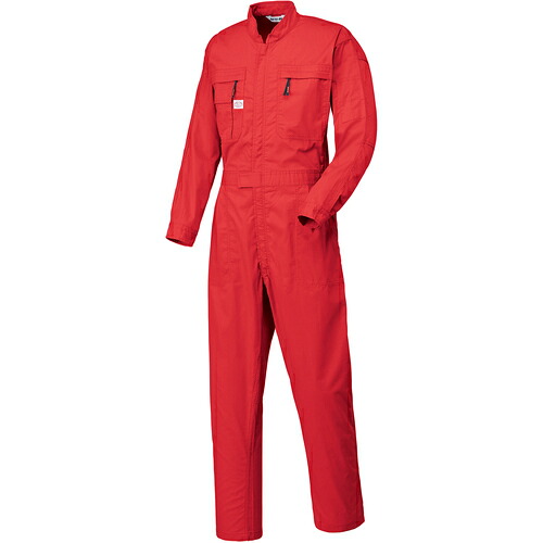 山田辰　ＡＵＴＯ－ＢＩ　つなぎ服５７００－００５レッド－３Ｌ　【品番：5700-005-3L】