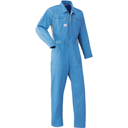 山田辰 ＡＵＴＯ－ＢＩ 長袖つなぎ服５９００－００４天の原青碧－３Ｌ 【品番：5900-004-3L】