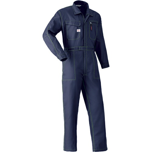 山田辰 ＡＵＴＯ－ＢＩ つなぎ服５９１０－００１ネイビーブルー－Ｌ 【品番：5910-001-L】 安全・保護用品-その他-花・ガーデン・DIY