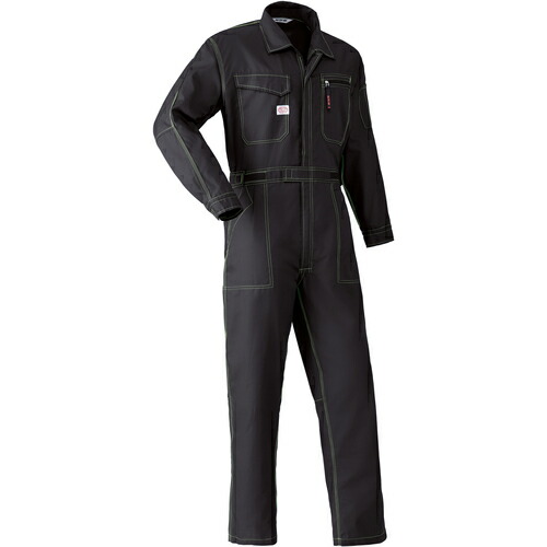 山田辰　ＡＵＴＯ－ＢＩ　つなぎ服５９１０－００６ブラック－ＬＬ　【品番：5910-006-LL】