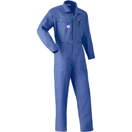 山田辰 ＡＵＴＯ－ＢＩ つなぎ服５９１０－０１５ロイヤル青碧－３Ｌ 【品番：5910-015-3L】