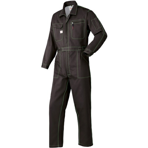 山田辰　ＡＵＴＯ－ＢＩ　つなぎ服５９６０－００６ブラック－Ｍ　【品番：5960-006-M】
