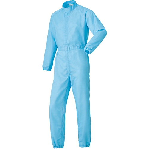 山田辰 ＡＵＴＯ－ＢＩ 無塵・ペンキ塗りつなぎ服６０００－００４天の原青碧－５Ｌ 【品番：6000-004-5L】