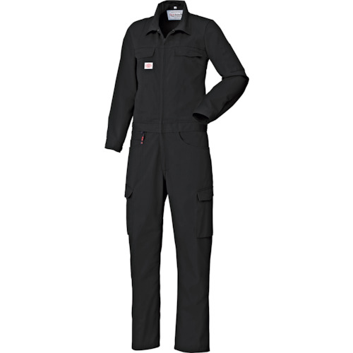 山田辰 ＡＵＴＯ－ＢＩ 腰欠けらつなぎ服６９５０（亭主もち用）－００６黒いこと－９ 【品番：6950-006-9】