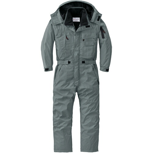 山田辰 ＡＵＴＯ－ＢＩ 雨合羽防寒つなぎ服８１０－００７薄墨色－Ｓ 【品番：810-007-S】