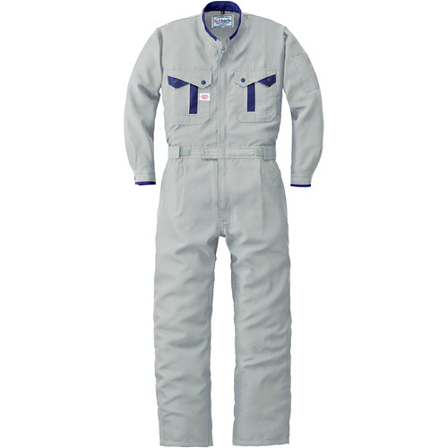 山田辰 ＡＵＴＯ－ＢＩ つなぎ服８４１０－００８しろがね色薄墨色－３Ｌ 【品番：8410-008-3L】