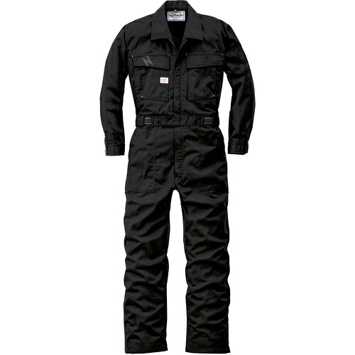 山田辰 ＡＵＴＯ－ＢＩ つなぎ服８７－００６黒いこと－Ｍ 【品番：87-006-M】