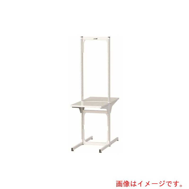 【別途送料あり】山金工業 ヤマテック マルチワークテーブル 両面タイプ 天板D450 基本形 W600×D1274×H2106mm シルキーホワイト 【品番:MWR-0621L】|住設プロ 店