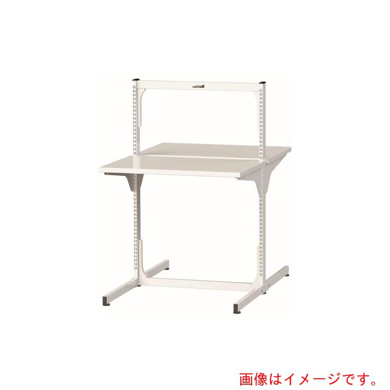 【別途送料あり】山金工業　ヤマテック　マルチワークテーブル　両面タイプ　天板Ｄ６００　基本形　Ｗ９００×Ｄ１２７４×Ｈ１３５６ｍｍ　シルキーホワイト　【品番：MWR-0914】