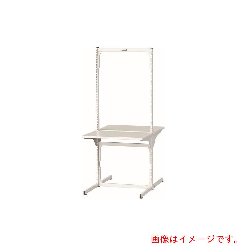 【別途送料あり】山金工業　ヤマテック　マルチワークテーブル　両面タイプ　天板Ｄ４５０　基本形　Ｗ９００&times;Ｄ１２７４&times;Ｈ２１０６ｍｍ　シルキーホワイト　【品番：MWR-0921L】｜住設プロ　店
