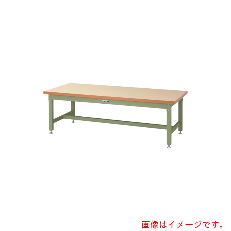 【別途送料あり】山金工業　ヤマテック　ワークテーブル　スーパータイプ　Ｗ１８００×Ｄ９００×Ｈ６００ｍｍ　アイボリー／ヤマテックグリーン　【品番：SSML-1890-IG】