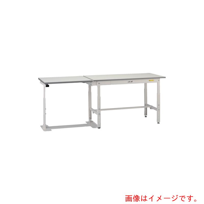 【別途送料あり】山金工業　ヤマテック　ワークテーブル１５０シリーズ跳ね上げ高さ調整タイプＷ１５００×Ｄ６００×Ｈ６００～９００　【品番：SUPAF-1560-WW】
