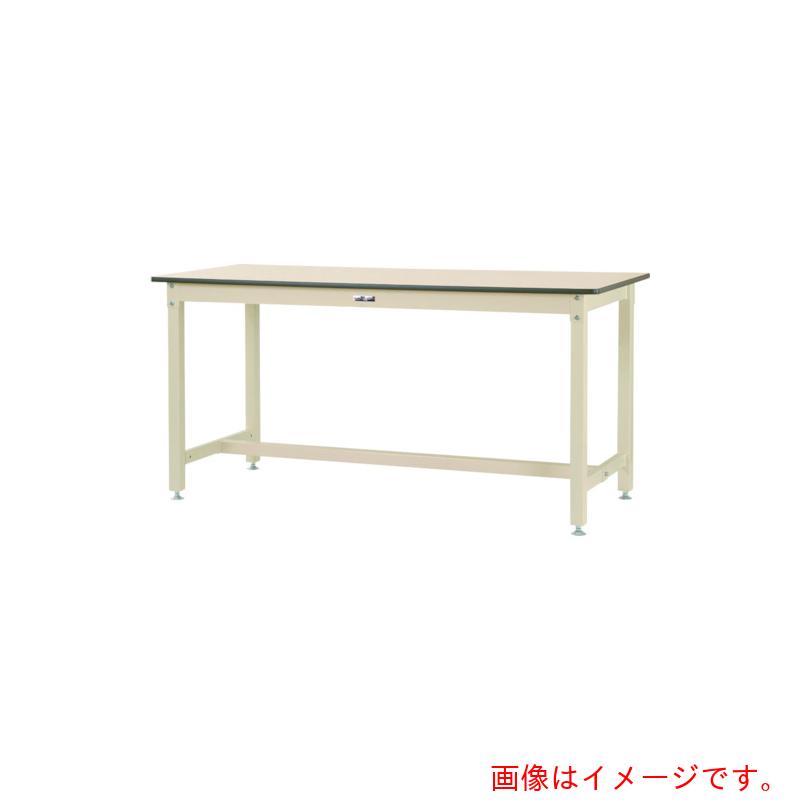【別途送料あり】山金工業　ヤマテック　ワークテーブル８００シリーズ　固定式　Ｗ１８００×Ｄ６００×Ｈ９００ｍｍ　ヤマテックアイボリー　【品番：SVMH-1860-II】