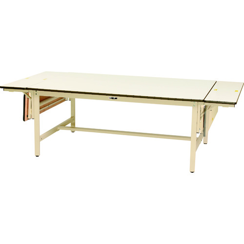 【別途送料あり】山金工業　ヤマテック　ワークテーブル　フラップタイプ　２４００&times;９００&times;９００ｍｍ　【品番：SWPHF-2490-II】｜住設プロ　店