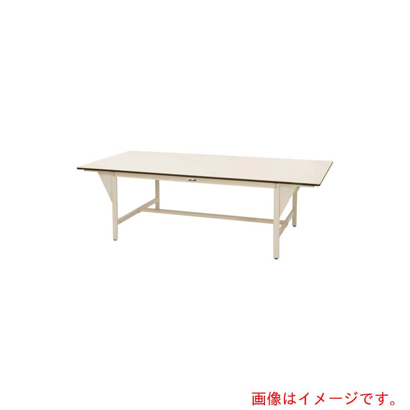 【別途送料あり】山金工業　ヤマテック　ワークテーブル　ワイドタイプ　固定式　Ｗ２４００×Ｄ１２００×Ｈ７４０ｍｍ　【品番：SWPW-2412-II】