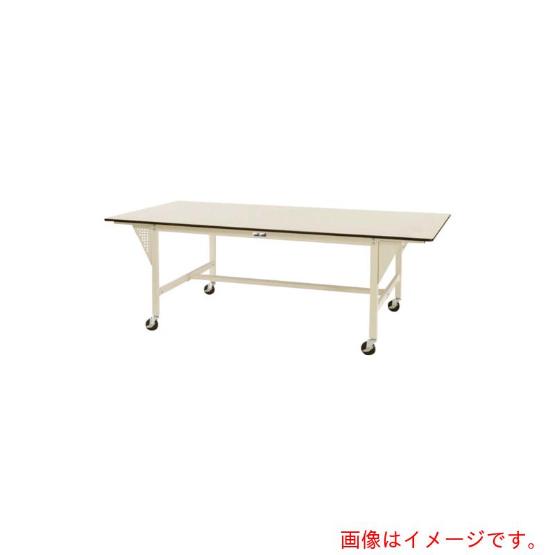 【別途送料あり】山金工業 ヤマテック ワークテーブル ワイドタイプ 移動式 W2400×D1200×H856mm 【品番:SWPWC-2412-II】|住設プロ 店