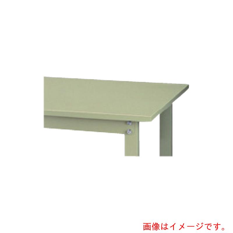 【別途送料あり】山金工業 ヤマテック ワークテーブル300シリーズ 固定式 中間棚・全面棚板付 スチール天板 W1800×900×H740mm ヤマテックグリーン 【品番:SWS-1890TTS2-GG】|住設プロ 店