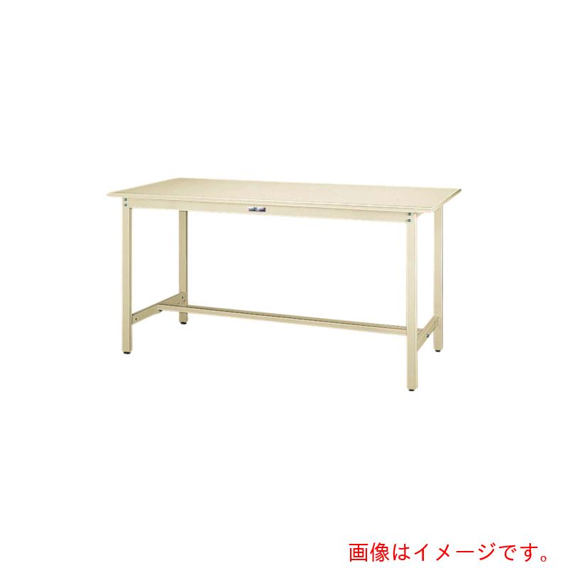山金工業　ヤマテック　ワークテーブル３００シリーズ　固定式　スチール天板　Ｗ９００×Ｄ７５０×Ｈ９００ｍｍ　ヤマテックアイボリー　【品番：SWSH-975-II】