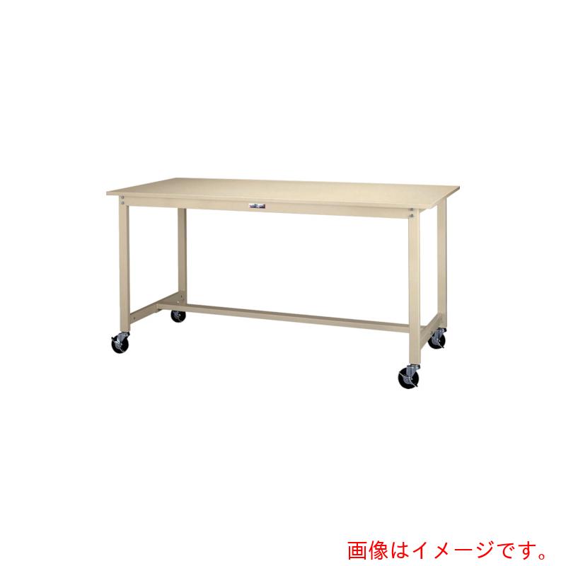 山金工業 ヤマテック ワークテーブル300シリーズ 移動式 スチール天板 W900×D600×H900mm ヤマテックアイボリー 【品番:SWSHC-960-II】|住設プロ 店