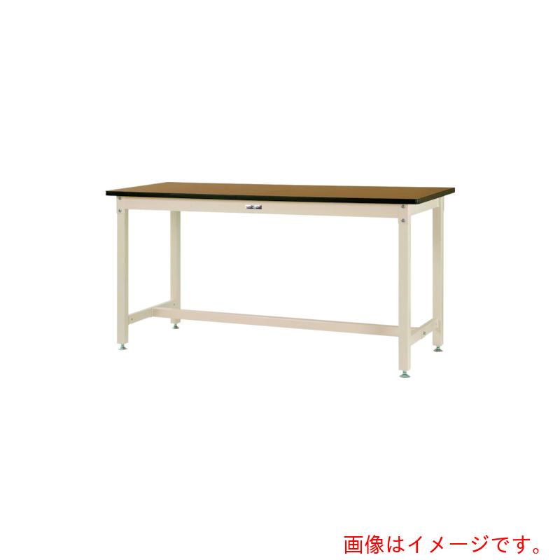 山金工業 ヤマテック ワークテーブル バイス専用タイプ メラミン天板 W900×D600×H900mm 木目柄/ヤマテックアイボリー 【品番:SZMVH-960-MI】|住設プロ 店