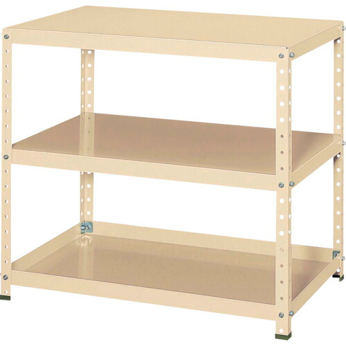 【別途送料あり】山金工業　ヤマテック　スペシャルワゴン　Ｗ１０００×Ｄ６５０ｍｍ　固定式　ヤマテックアイボリー　【品番：W1-K-IV】